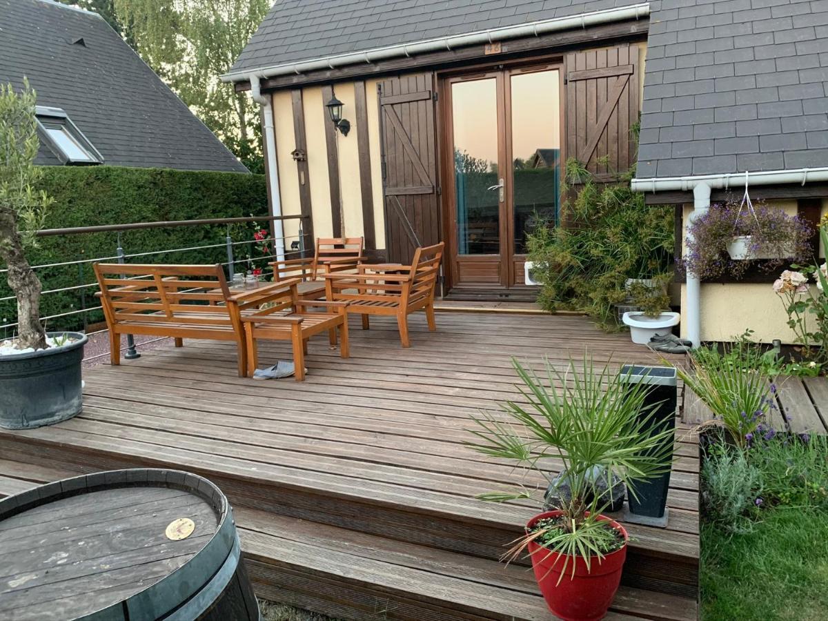 Le Chalet Normand Merville-Franceville-Plage Zewnętrze zdjęcie